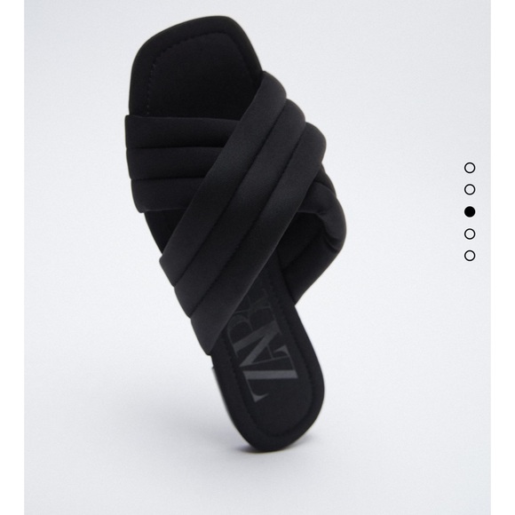 Zara quilted slides - Picture 1 of 6